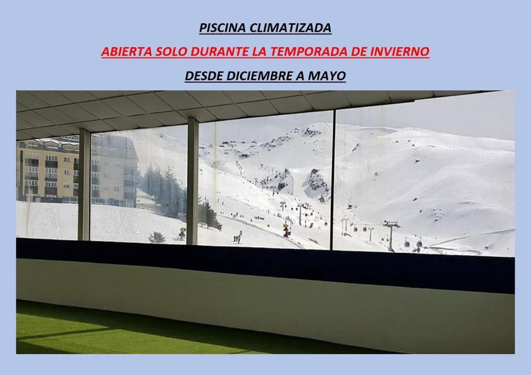 Todosierranevada Zona Baja - Edificio Alhambra - Junto A Los Telecabinas Сьєрра-Невада Екстер'єр фото