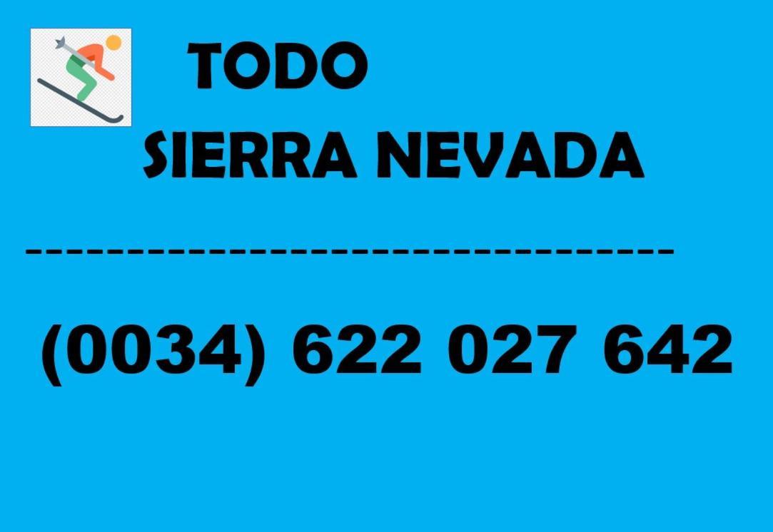 Todosierranevada Zona Baja - Edificio Alhambra - Junto A Los Telecabinas Сьєрра-Невада Екстер'єр фото